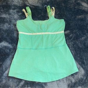 Lululemon mint tank top